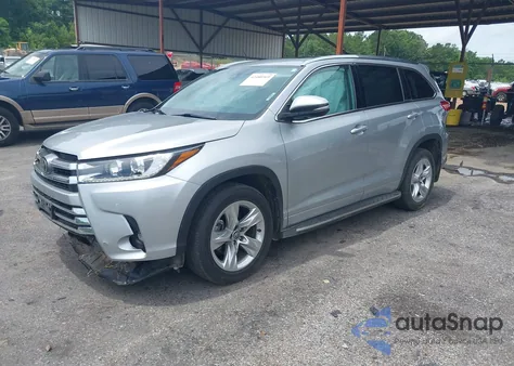 2019 Toyota Highlander Limited from USA, damaged, VIN 5TDYZRFH0KS353784
